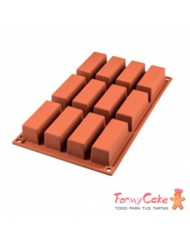 Molde Silicona 12 Mini Cake Silikomart