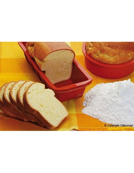 Molde Silicona Plum Cake 24x11x6,5cm Silikomart