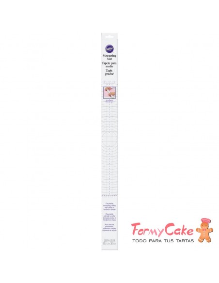 Tapete Medidor Para Fondant Wilton 59x60cm