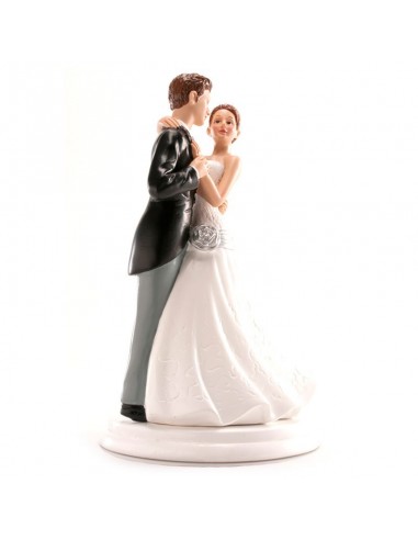 Figura para Tarta Novios Bailando 20cm Dekora
