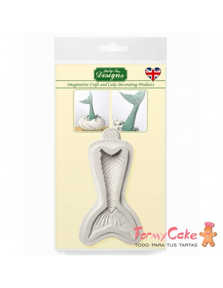 Molde Silicona Cola de Sirena Katy Sue Designs