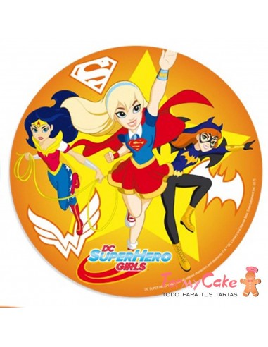 Impresión Comestible superhero 20cm