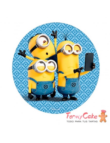 Impresión Comestible Minions 20cm