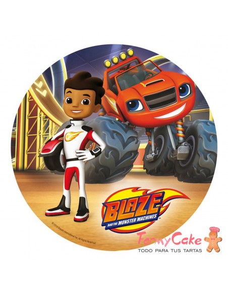 Impresión Comestible Blaze 20cm