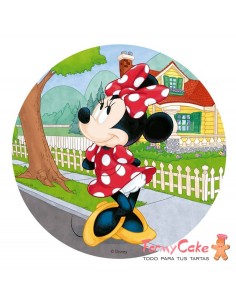 Impresión Comestible Minnie Mouse 20cm