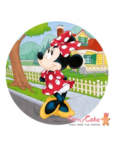 Impresión Comestible Minnie Mouse 20cm