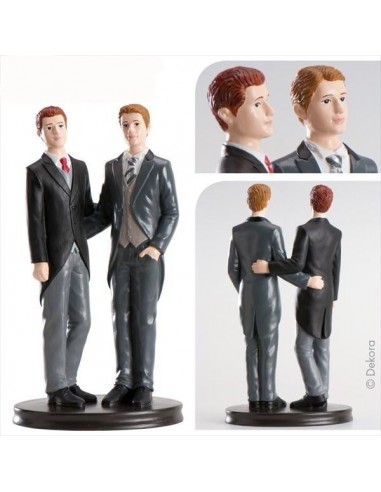 Figura para Tarta Novios gays