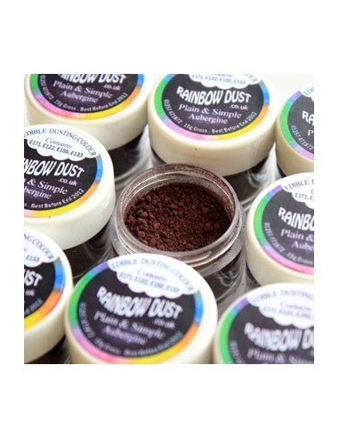Colorante en Polvo Aubergine Rainbow Dust 2gr