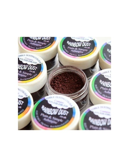 Colorante en Polvo Aubergine Rainbow Dust 2gr