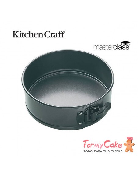 Molde Desmoldable Redondo Metal 25cm Master Class