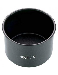 Molde con Base Extraible De Acero, Negro, 10x10x7.1 cm Master Class 2