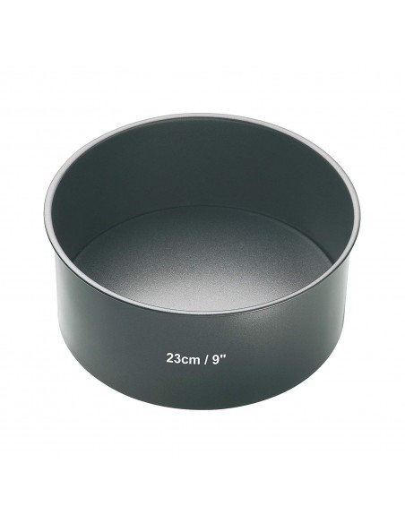 Molde con Base Extraible De Acero, Negro, 23x8cm Master Class