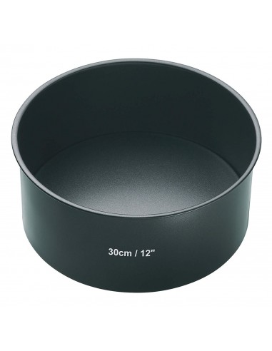Molde con Base Extraible De Acero, Negro, 30x9cm Master Class