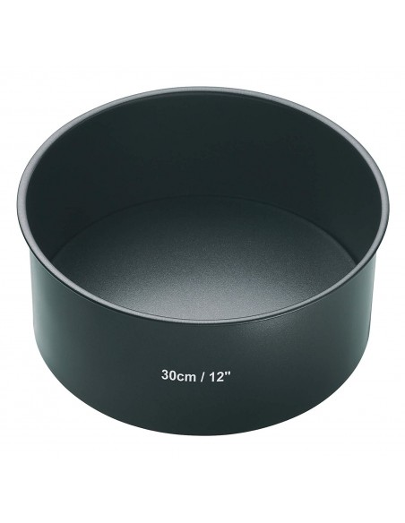 Molde con Base Extraible De Acero, Negro, 30x9cm Master Class