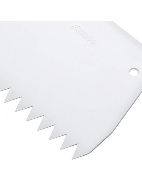 Set de Espátulas para Cobertura, Plástico, Blanco, 2 Ud. Kitchen Craft