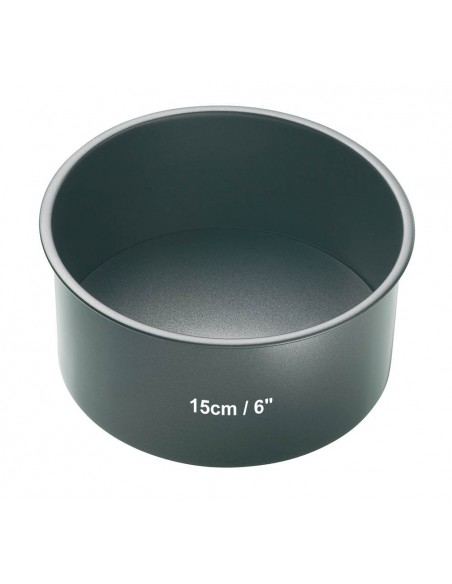 Molde con Base Extraible De Acero, Negro, 1 cm Master Class