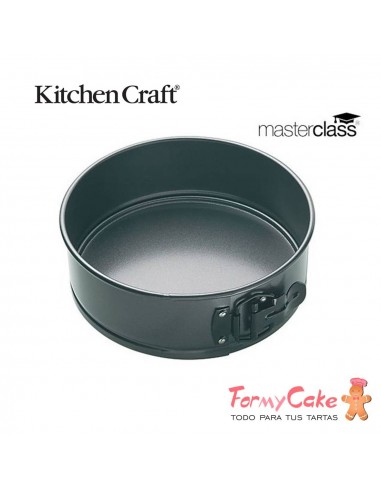 Molde Desmoldable Redondo Metal 20cm Master Class
