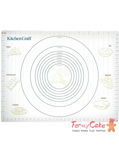 Base Antiadherente Para Amasar 61x43cm Kitchen Craft