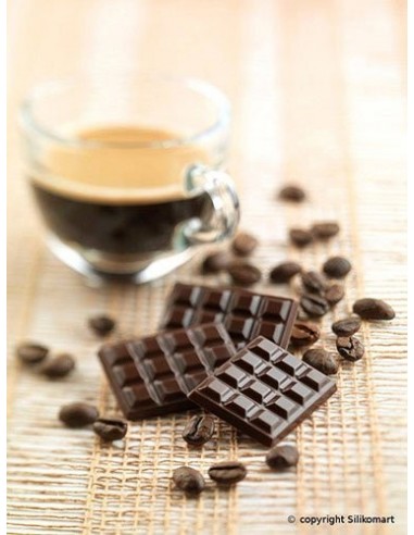 Molde Silicona 12 Minitabletas De Chocolate Silikomart