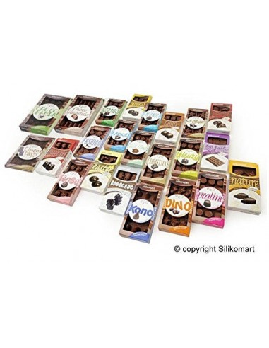 Molde Silicona 12 Dinosaurios De Chocolate Silikomart