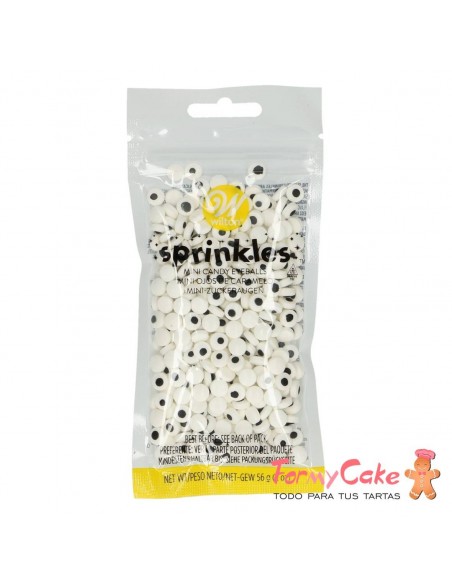 Mini Ojos De Caramelo 56g Wilton