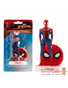 Vela Spiderman 3D, 7,5cm Dekora