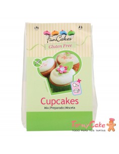 Mezcla Cupcakes 500gr Sin Gluten Funcakes