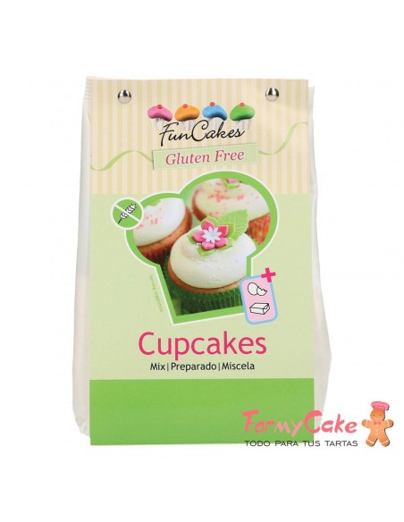 Mezcla Cupcakes 500gr Sin Gluten Funcakes