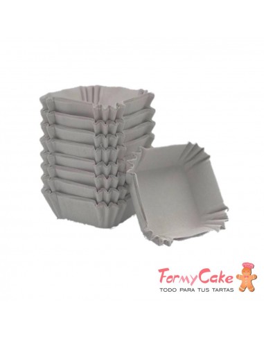 Cápsulas Para Marquesitas 40x40mm H:19mm, 25Ud