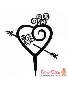 Cake Topper Acrílico "Love" Modelo 1