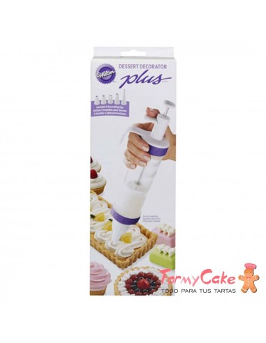 Pistola de repostería y churrera Plus Wilton