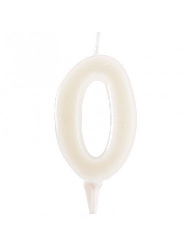 Vela Gigante 15cm Número 0 Dekora