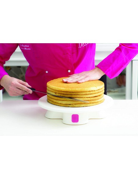 Base Giratoria Con Bloqueo 32cm Decora