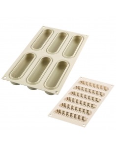 Molde Silicona  Kit Pop Éclair 6ud Silikomart 2