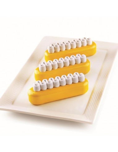 Molde Silicona  Kit Pop Éclair 6ud Silikomart