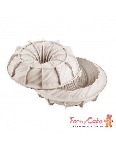 Molde Silicona 3D Intreccio Silikomart