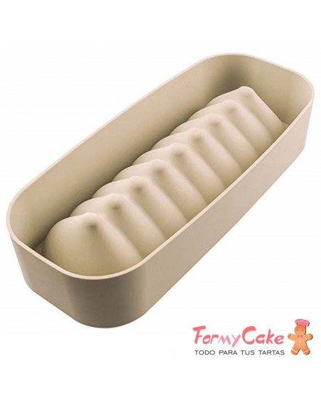 Molde Silicona 3D Intreccio Silikomart