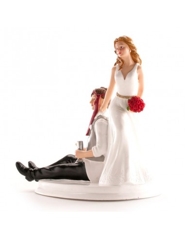 Figura Boda Novio Bebido 14cm Dekora
