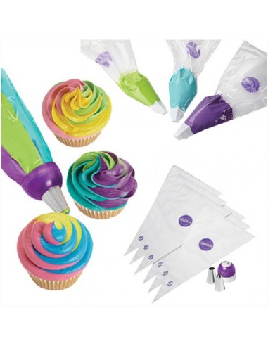 Kit Boquillas 3 Colores Wilton