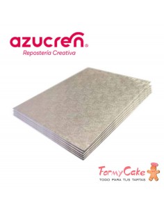Base Rectangular para Tartas Fina 30x40cm Azucren