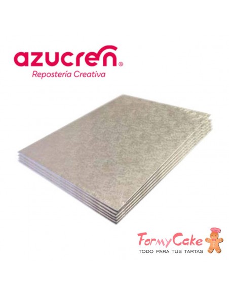 Base Rectangular para Tartas Fina 30x40cm Azucren