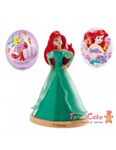 KIT PVC CON PINCHOS "CENICIENTA" PARA DECORAR TARTAS