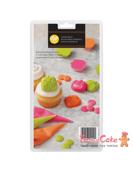 Molde Calabazas Halloween, 12ud. Wilton