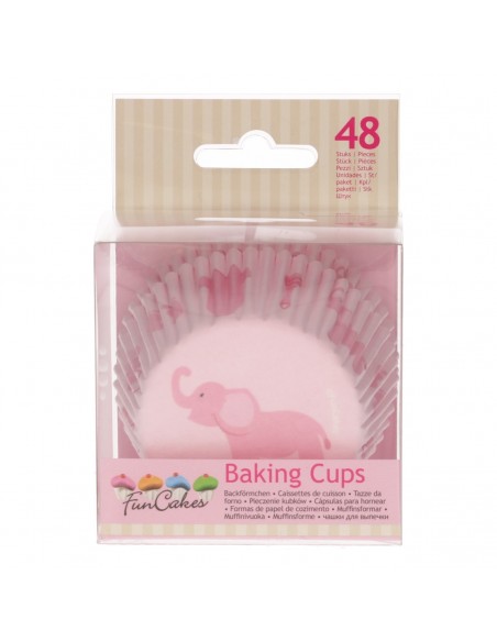 Cápsulas para Hornear Baby Girl 48ud. Funcakes