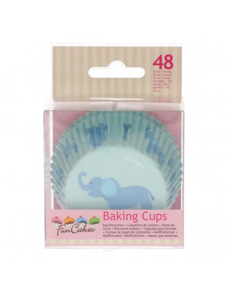 Cápsulas para Hornear Baby Boy 48ud. Funcakes
