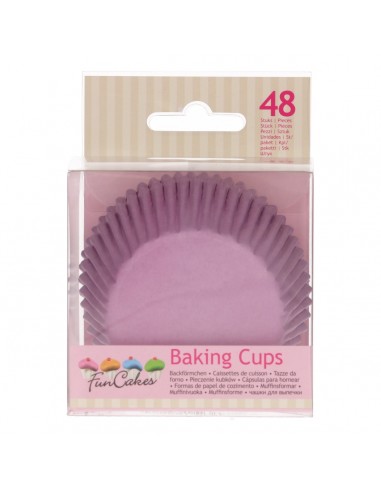 Cápsulas para Hornear Lila 48ud. Funcakes