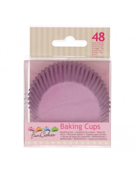 Cápsulas para Hornear Lila 48ud. Funcakes