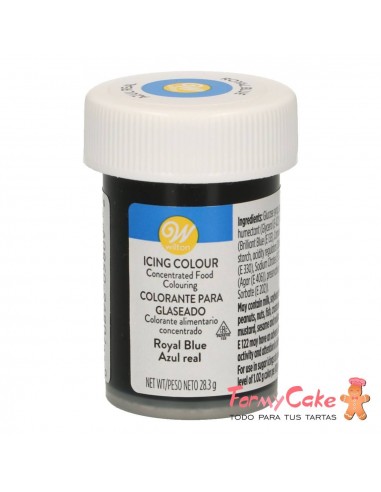 Colorante Gel Azul real Wilton 28gr