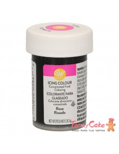 Colorante Gel Rosado Wilton 28gr