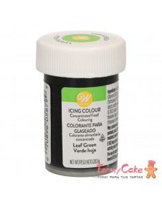 Colorante Gel verde hoja Wilton 28gr